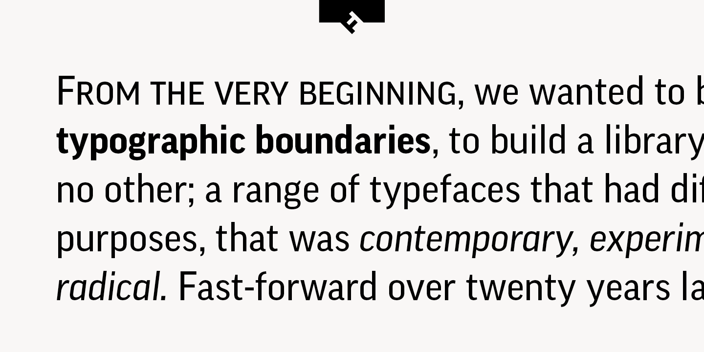 Example font FF Good Pro #4